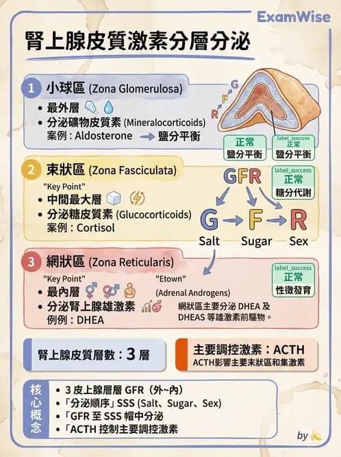 放射 - 內分泌生理 - AI 圖文解析預覽