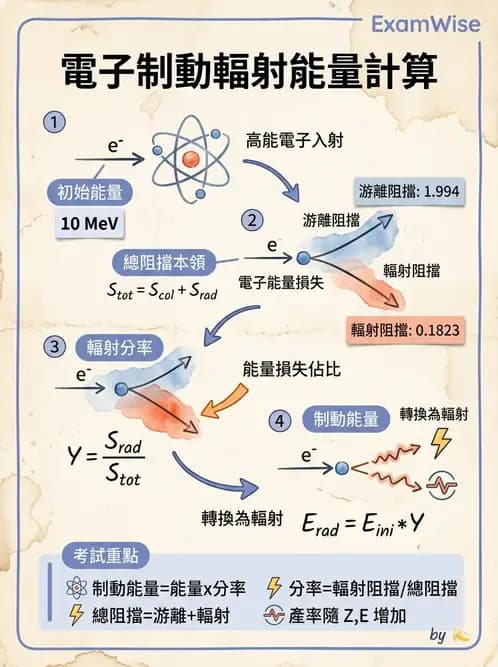 放射 - 帶電粒子與中子和物質作用 - AI 圖文解析預覽