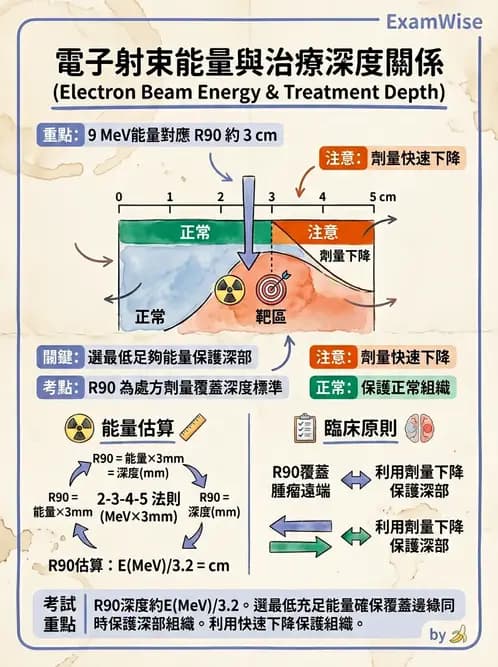 放射 - 劑量測定與計算 - AI 圖文解析預覽