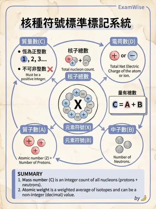 放射 - 放射性蛻變模式 - AI 圖文解析預覽