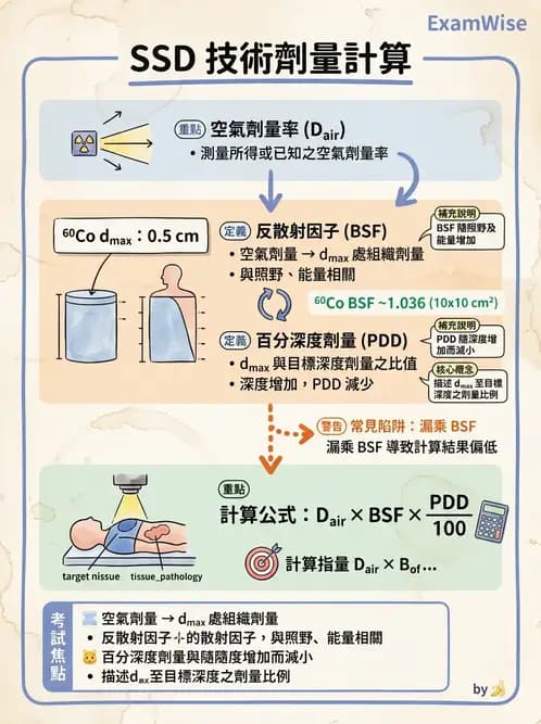 放射 - MU與治療時間計算 - AI 圖文解析預覽