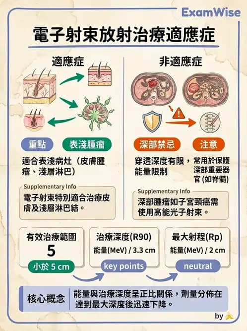 放射 - 電子射束臨床技術與應用 - AI 圖文解析預覽