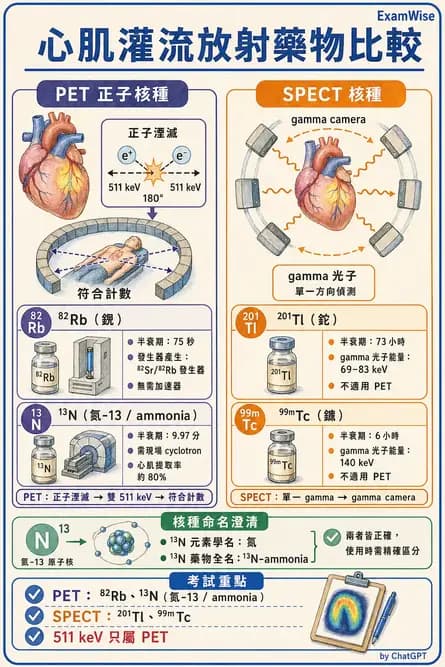 放射 - PET藥物基礎與心臟造影 - AI 圖文解析預覽
