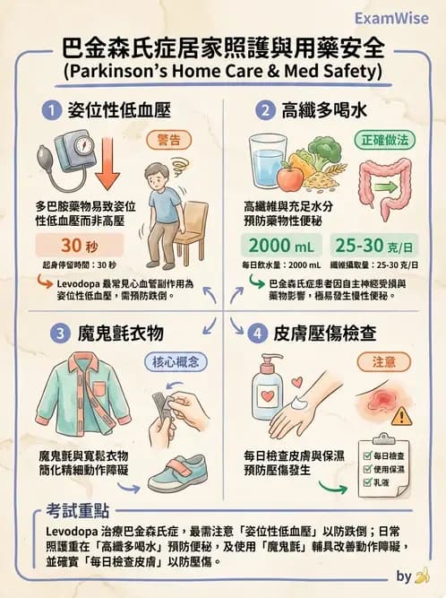 護理師 - 神經退化疾病與癲癇 - AI 圖文解析預覽