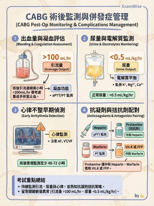 護理師 - 冠狀動脈疾病與心肌梗塞 - AI 圖文解析預覽