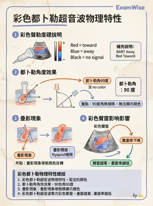 放射 - 超音波成像與都卜勒 - AI 圖文解析預覽