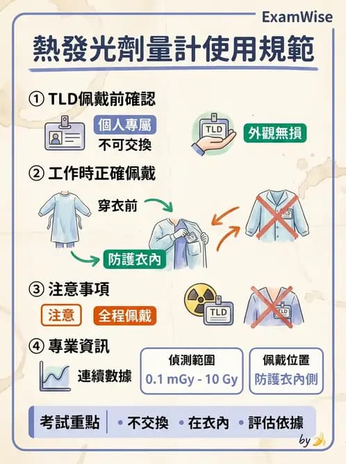 放射 - 劑量計 - AI 圖文解析預覽