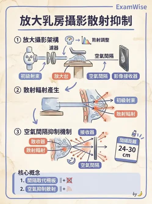 放射 - 乳房攝影裝置與影像品質 - AI 圖文解析預覽