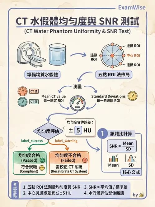 放射 - 電腦斷層影像品質與劑量應用 - AI 圖文解析預覽