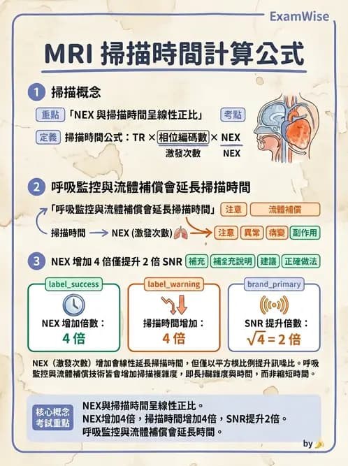 放射 - 梯度線圈與空間編碼 - AI 圖文解析預覽