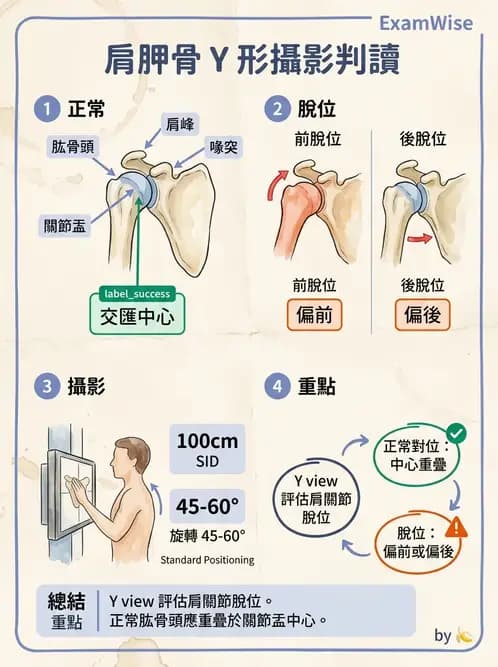 放射 - 軀幹四肢攝影技術 - AI 圖文解析預覽