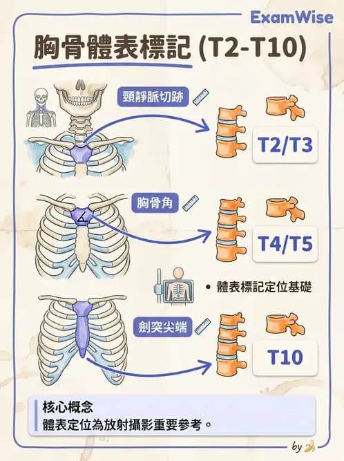 放射 - 軀幹四肢攝影技術 - AI 圖文解析預覽