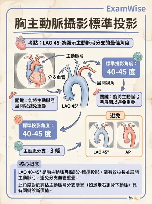 放射 - 血管攝影原理與解剖 - AI 圖文解析預覽