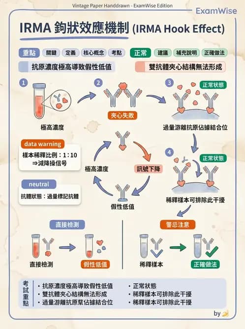 放射 - RIA與IRMA分析原理 - AI 圖文解析預覽