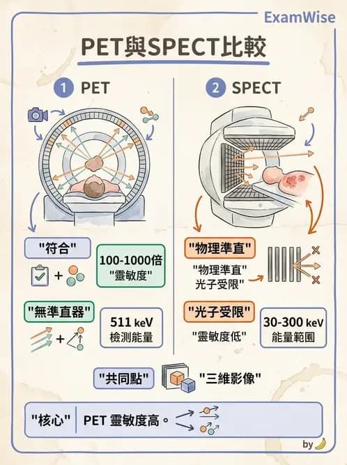 放射 - PET造影原理與重組 - AI 圖文解析預覽