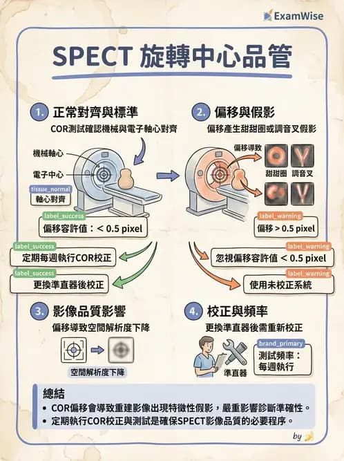 放射 - SPECT造影儀與品管 - AI 圖文解析預覽