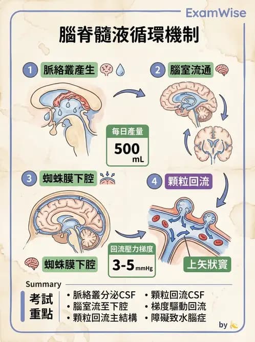 物治 - 中樞神經系統解剖 - AI 圖文解析預覽