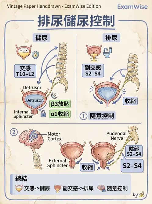 物治 - 消化泌尿系統生理 - AI 圖文解析預覽