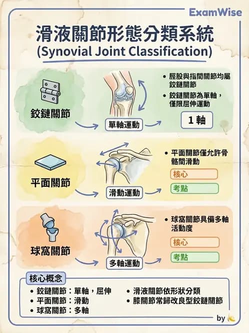 物治 - 骨骼與關節解剖 - AI 圖文解析預覽