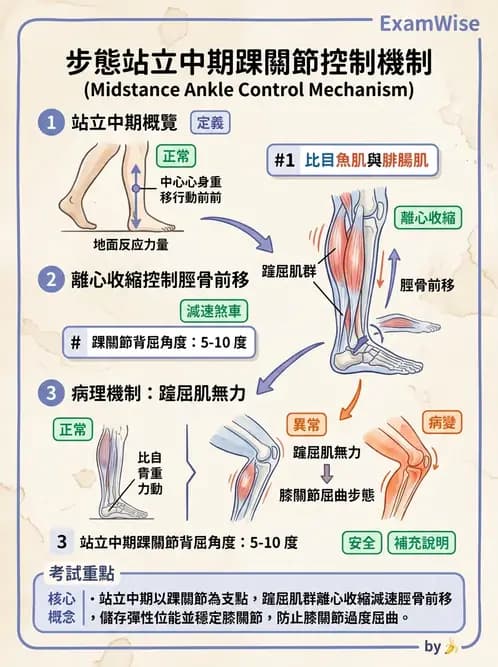 物治 - 步態週期與生物力學 - AI 圖文解析預覽