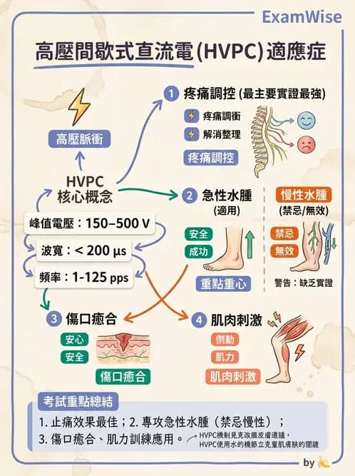 物治 - 高壓間歇直流電 - AI 圖文解析預覽