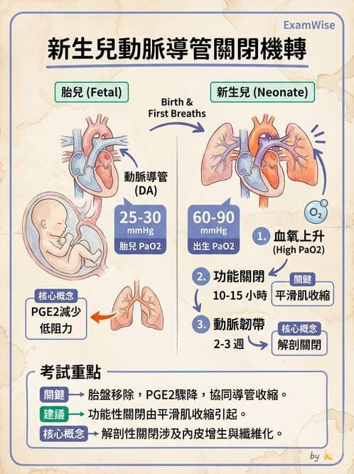 護理師 - 新生兒評估與生理特徵 - AI 圖文解析預覽