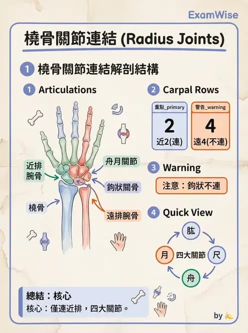 物治 - 骨骼與關節解剖 - AI 圖文解析預覽