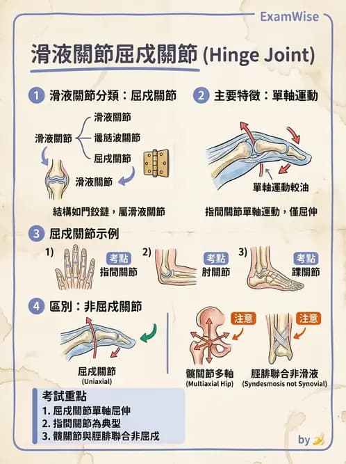 物治 - 骨骼與關節解剖 - AI 圖文解析預覽