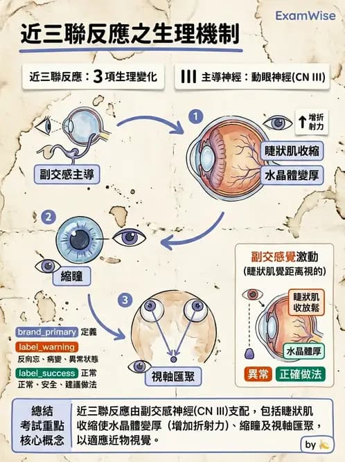 物治 - 神經系統生理 - AI 圖文解析預覽