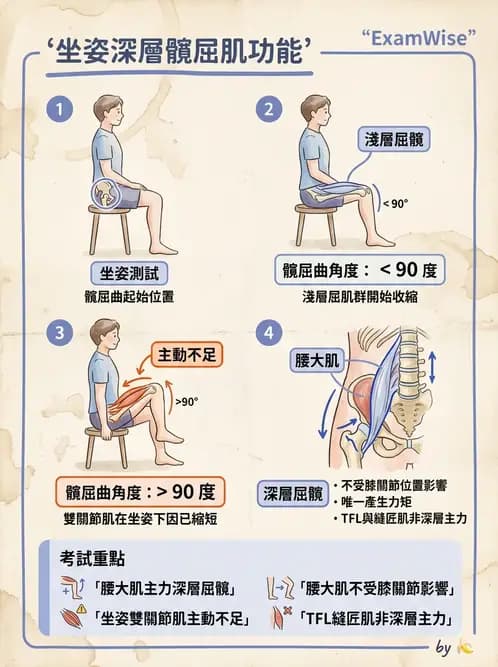 物治 - 髖關節肌動學與生物力學 - AI 圖文解析預覽