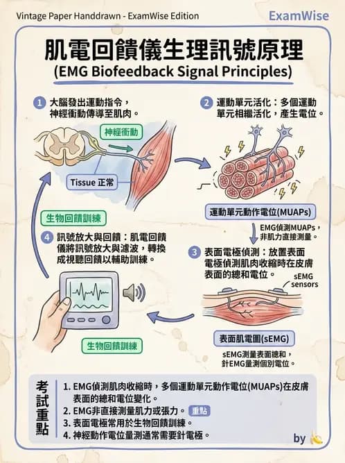 物治 - 肌電生物回饋 - AI 圖文解析預覽