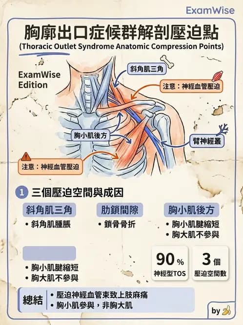 物治 - 冰凍肩與胸廓出口症候群 - AI 圖文解析預覽