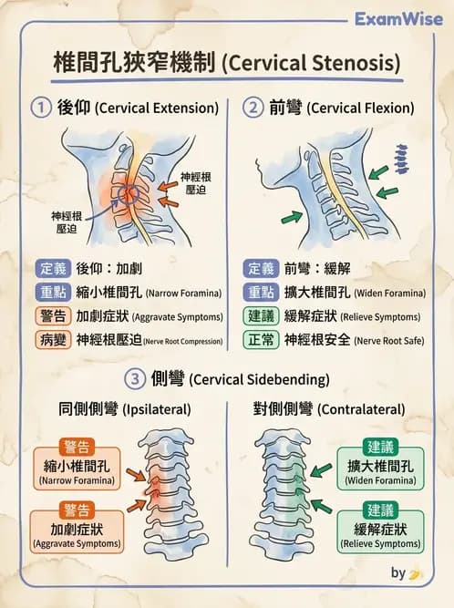 物治 - 頸椎評估與病理 - AI 圖文解析預覽