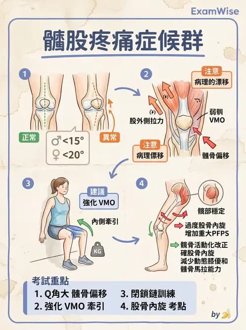 物治 - 髕股關節疼痛與伸展機制 - AI 圖文解析預覽