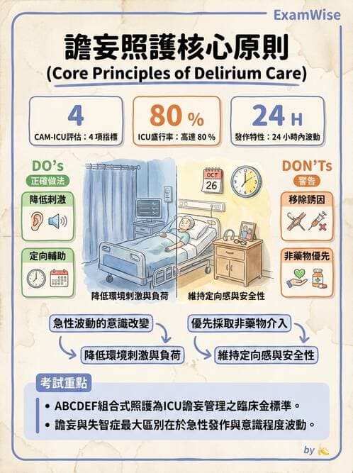 護理師 - 老年精神疾患 - AI 圖文解析預覽