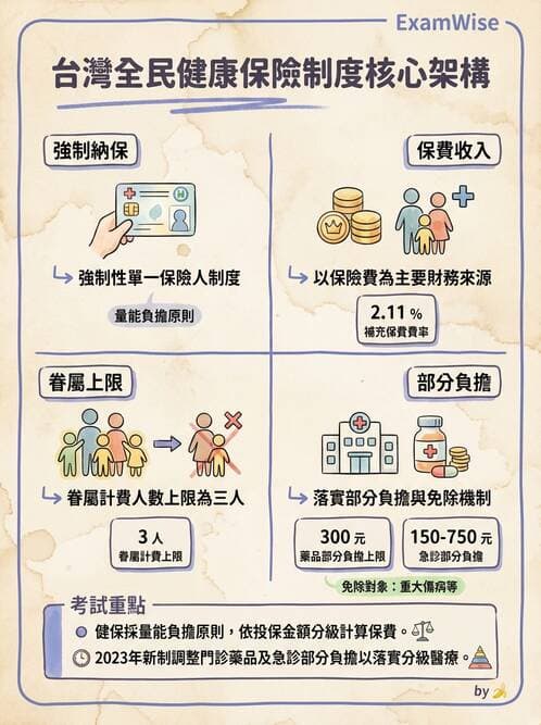 護理師 - 健康照護體系與健康政策 - AI 圖文解析預覽