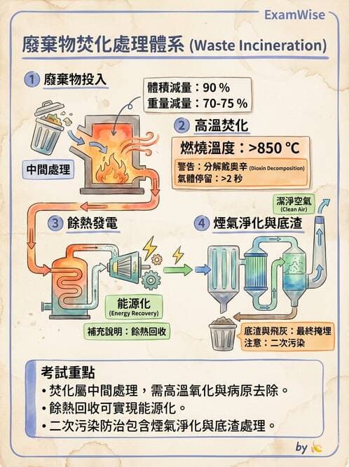 護理師 - 環境衛生與護理 - AI 圖文解析預覽