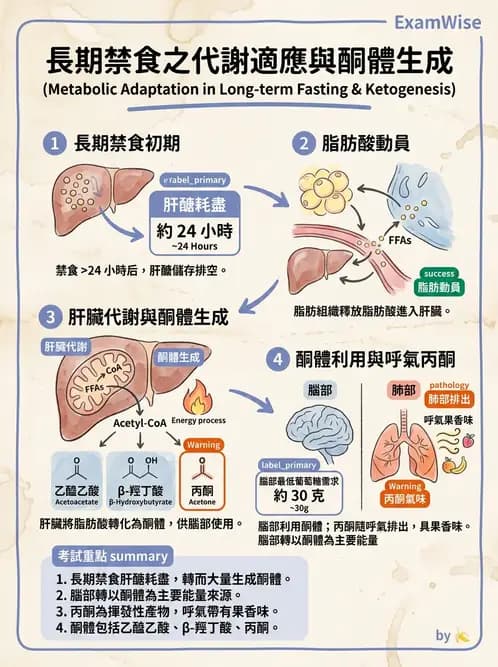 營養 - 內分泌與代謝生理學 - AI 圖文解析預覽