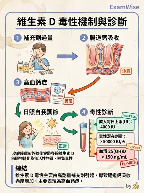 營養 - 維生素D - AI 圖文解析預覽