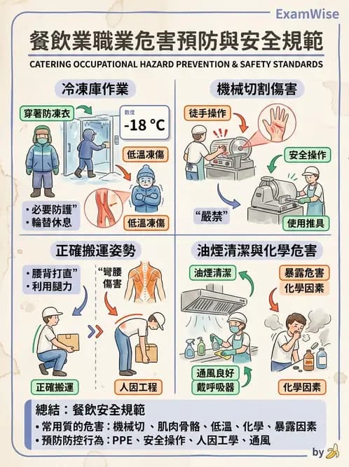 營養 - 工作場所安全與環境衛生 - AI 圖文解析預覽