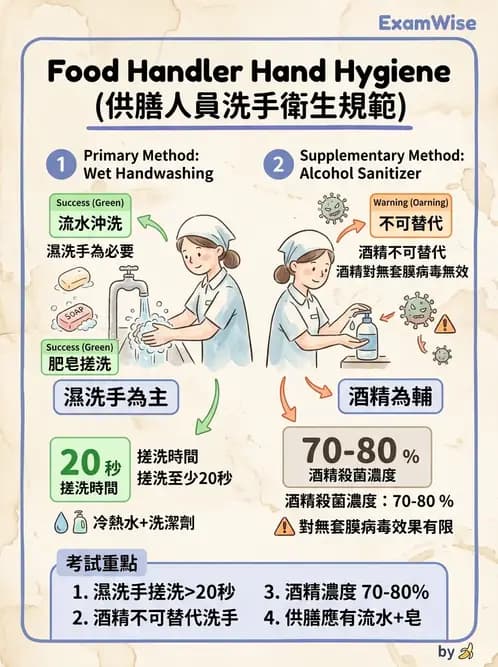 營養 - 食品安全衛生管理 - AI 圖文解析預覽
