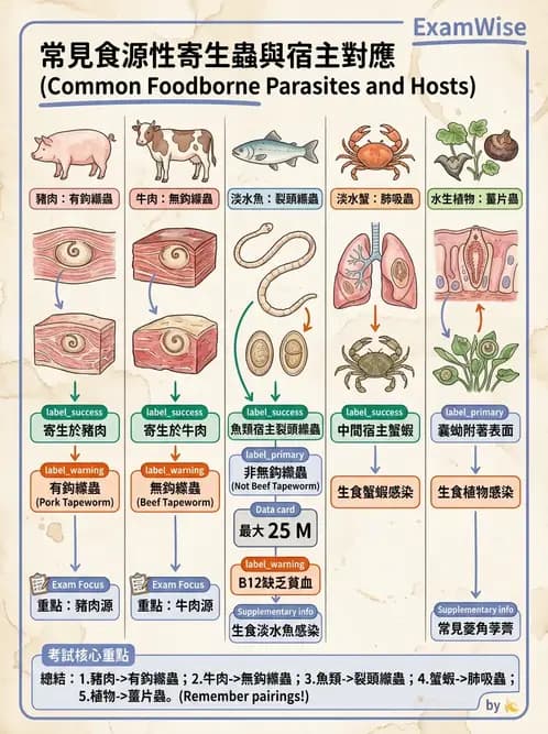 營養 - 食品安全衛生管理 - AI 圖文解析預覽