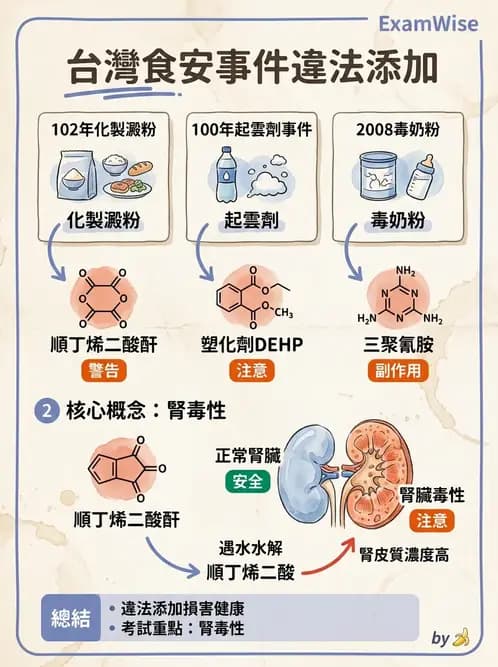 營養 - 化學性危害 - AI 圖文解析預覽
