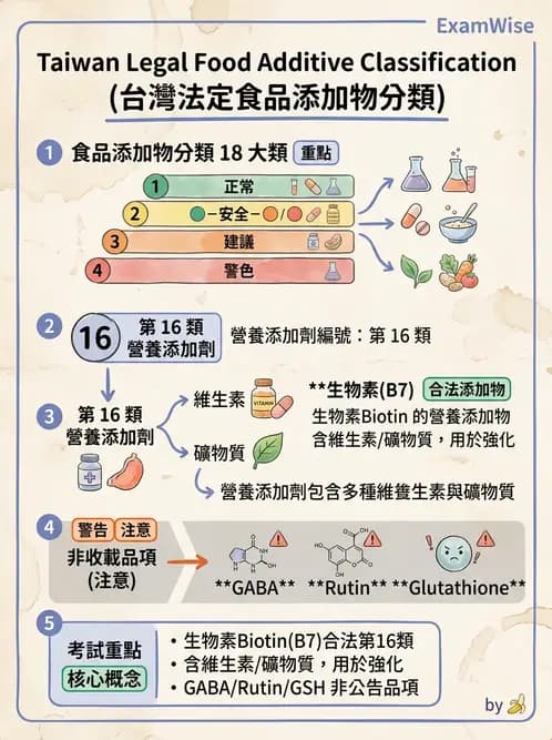 營養 - 食品添加物 - AI 圖文解析預覽