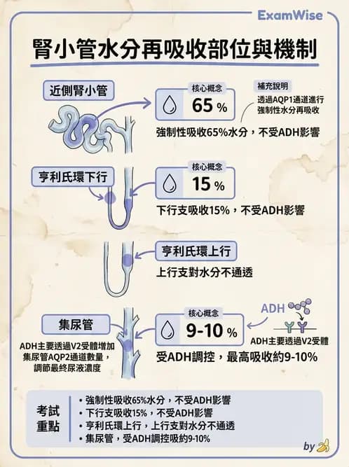 營養 - 腎臟與泌尿生理學 - AI 圖文解析預覽