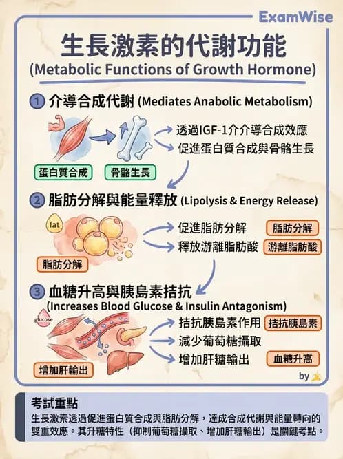 營養 - 內分泌與代謝生理學 - AI 圖文解析預覽
