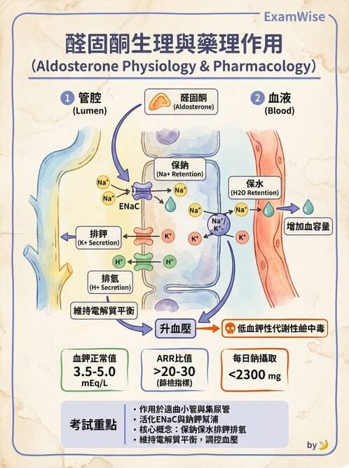 護理師 - 影響新陳代謝及內分泌功能藥物 - AI 圖文解析預覽