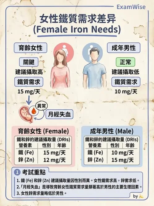 營養 - DRIs與飲食指南 - AI 圖文解析預覽