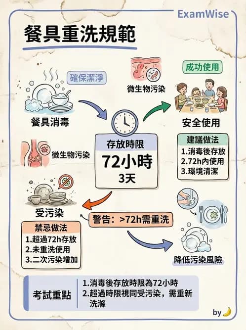 營養 - 餐飲人員衛生與操作規範 - AI 圖文解析預覽