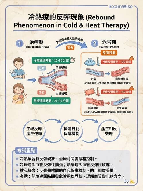 護理師 - 冷熱療法 - AI 圖文解析預覽